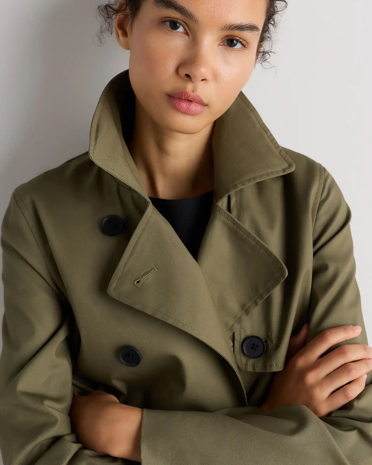 Comfort Stretch Trench Coat