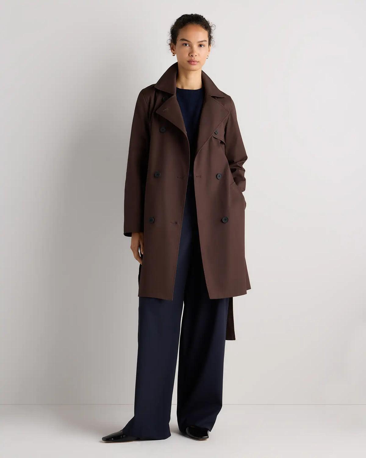 Comfort Stretch Trench Coat
