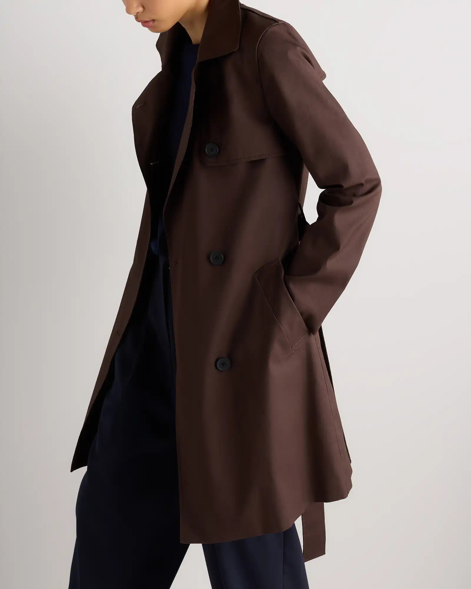 Comfort Stretch Trench Coat