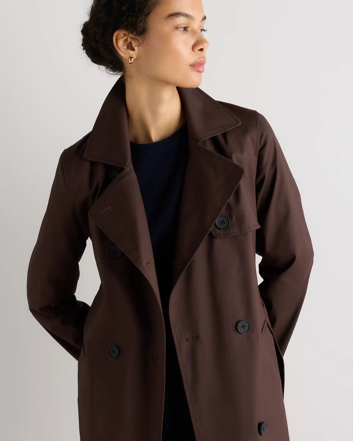 Comfort Stretch Trench Coat