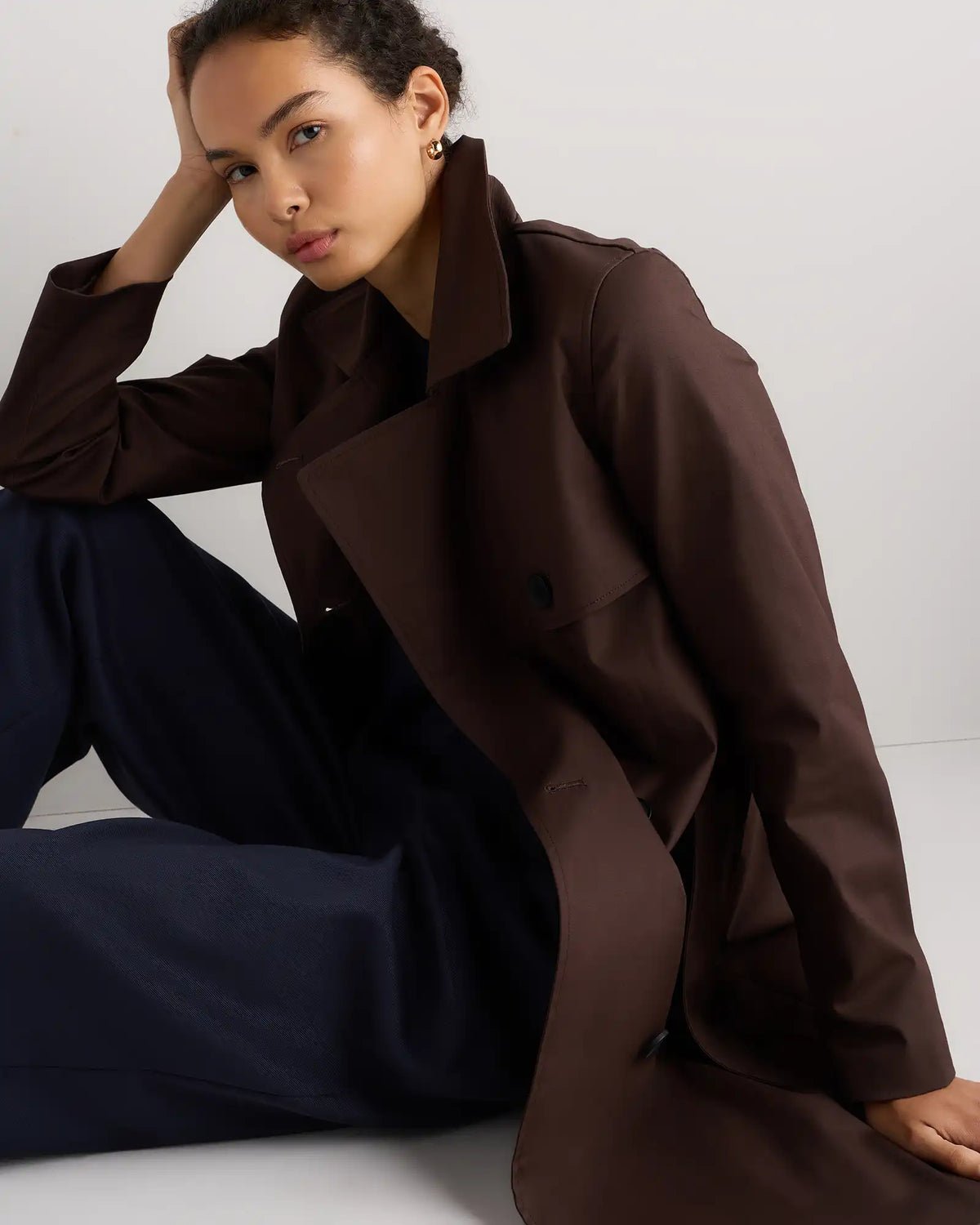 Comfort Stretch Trench Coat