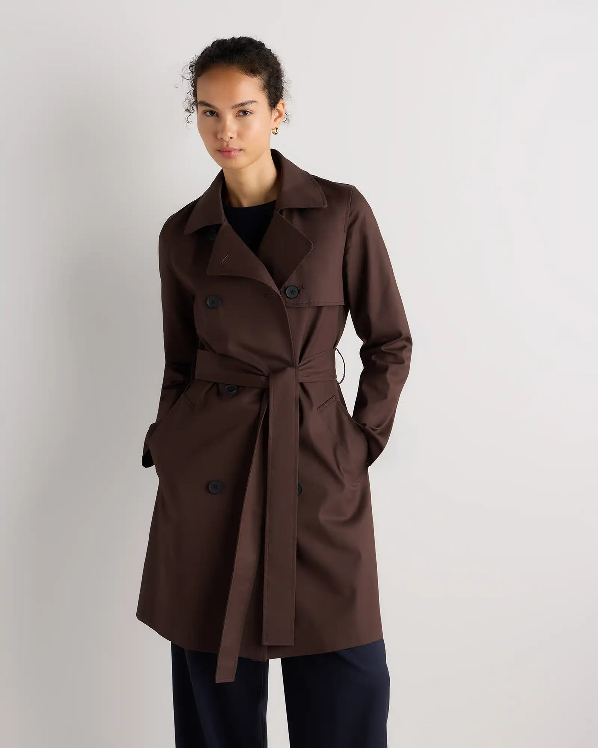 Comfort Stretch Trench Coat