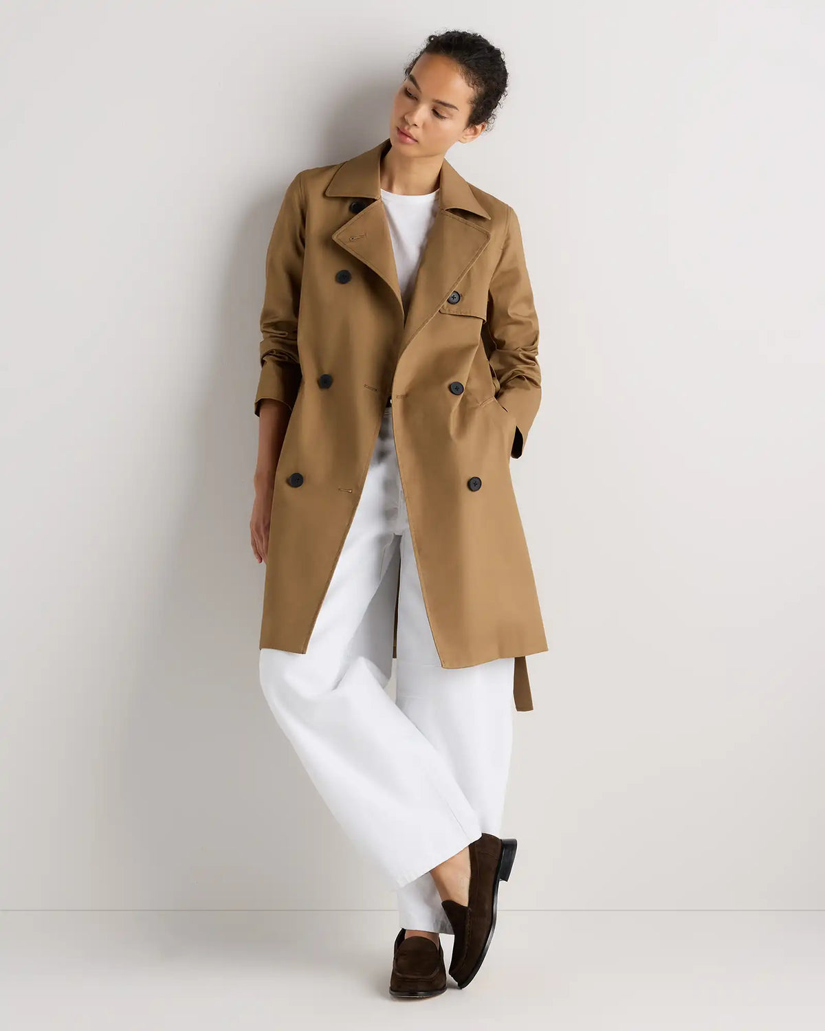 Comfort Stretch Trench Coat