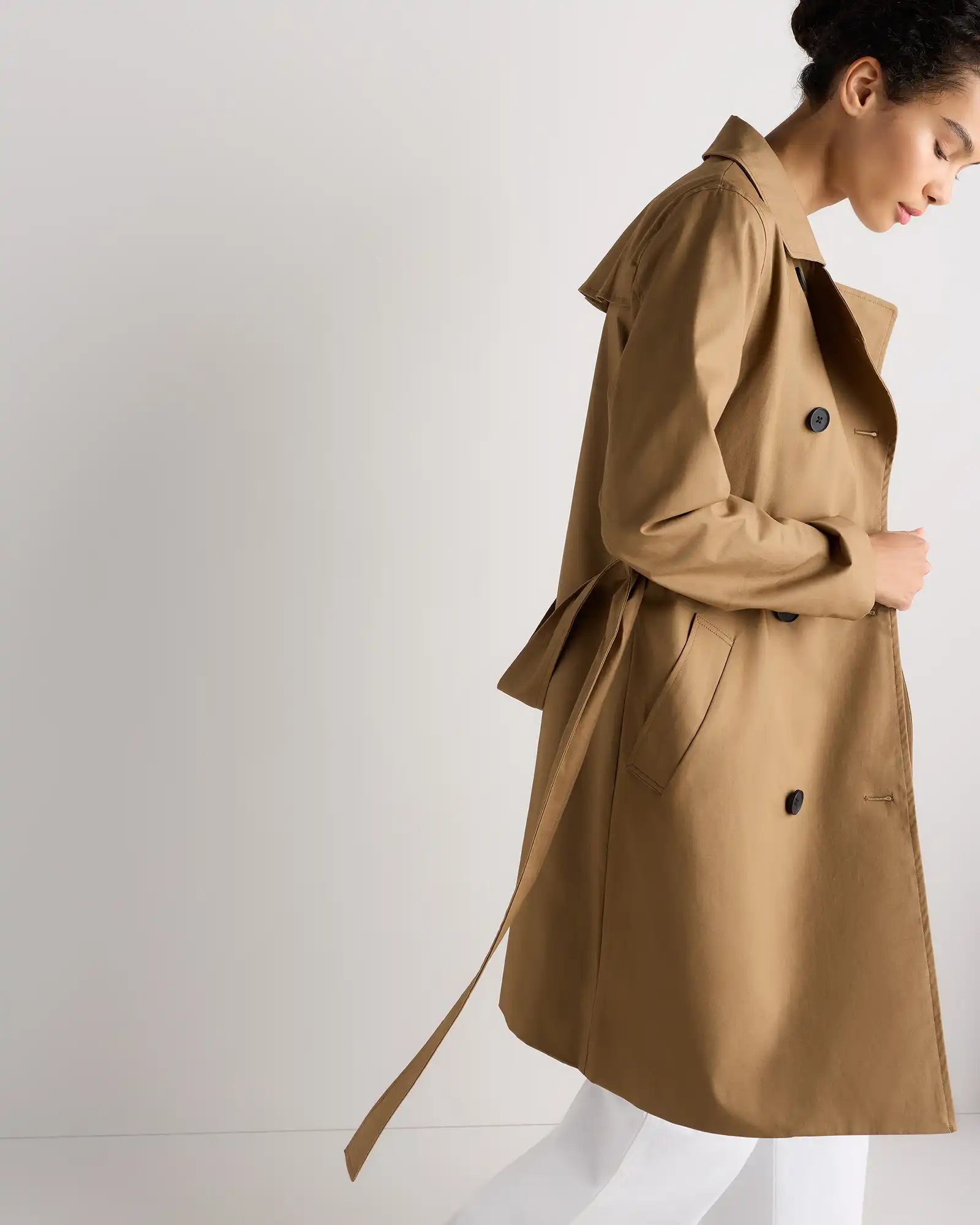 Comfort Stretch Trench Coat