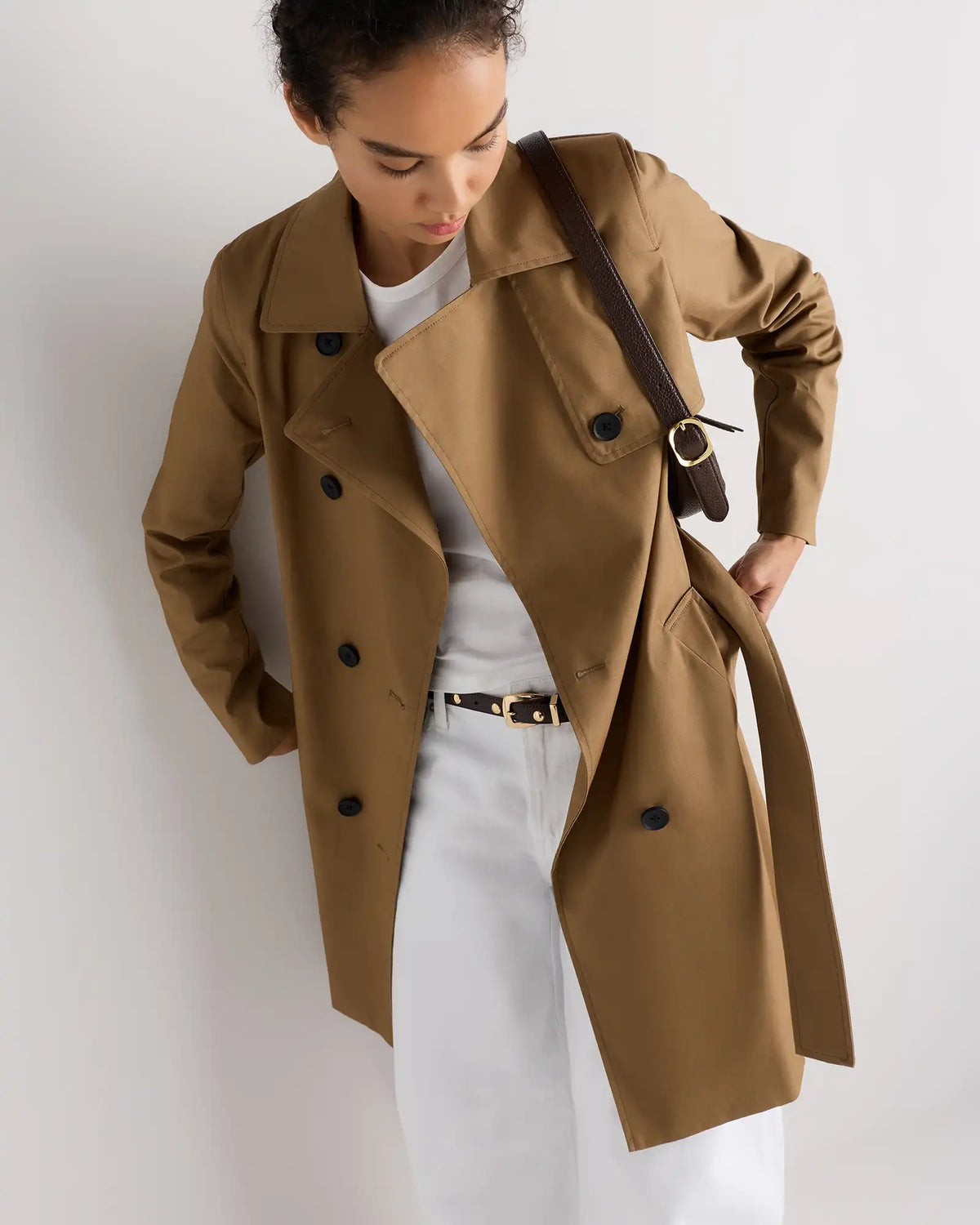 Comfort Stretch Trench Coat