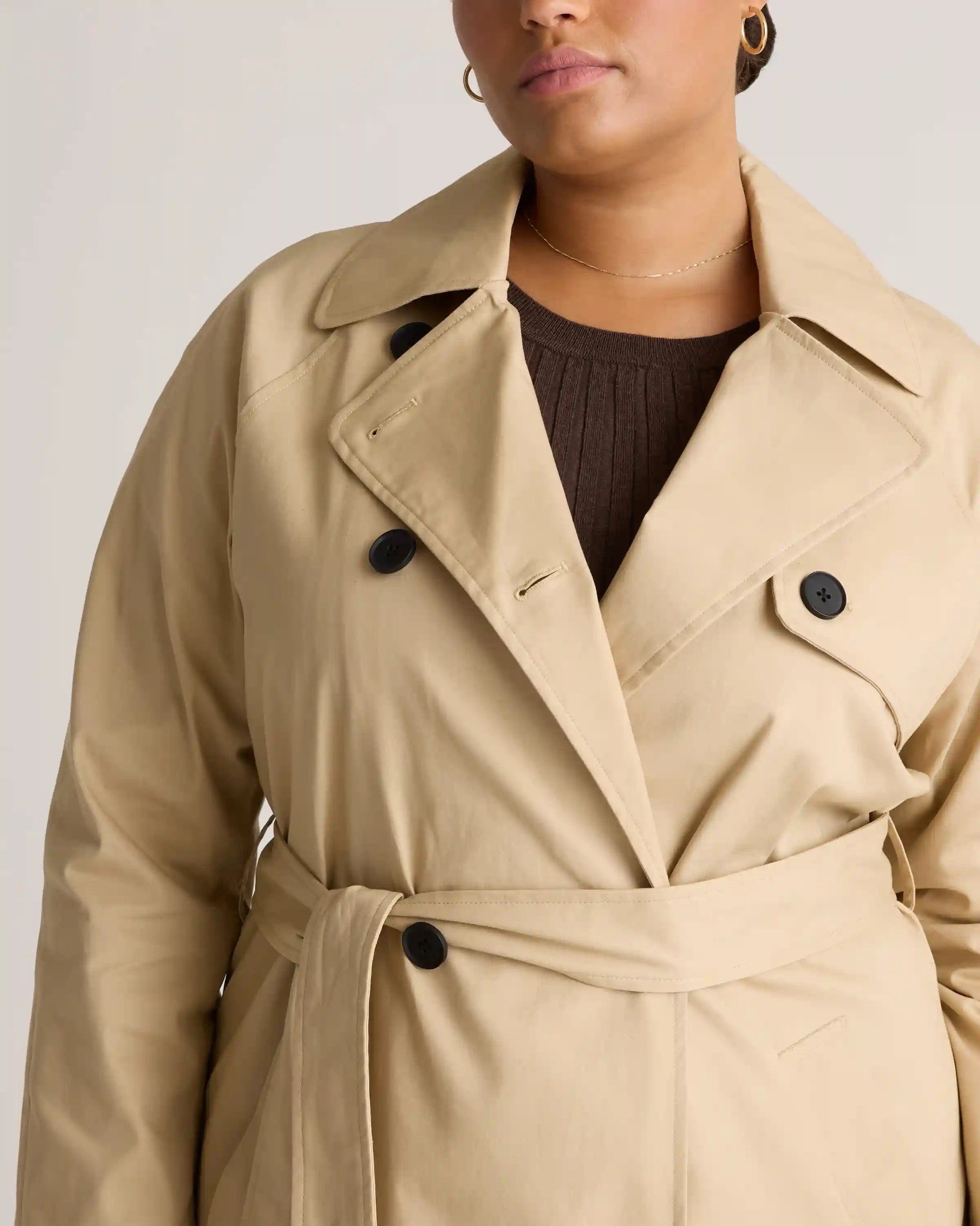 Comfort Stretch Trench Coat