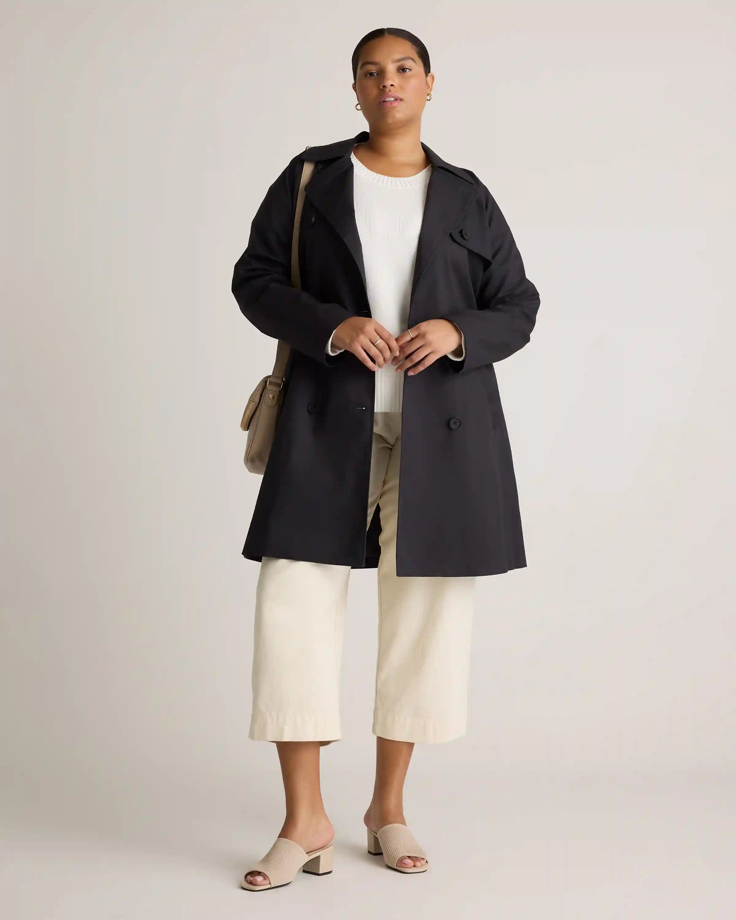 Comfort Stretch Trench Coat