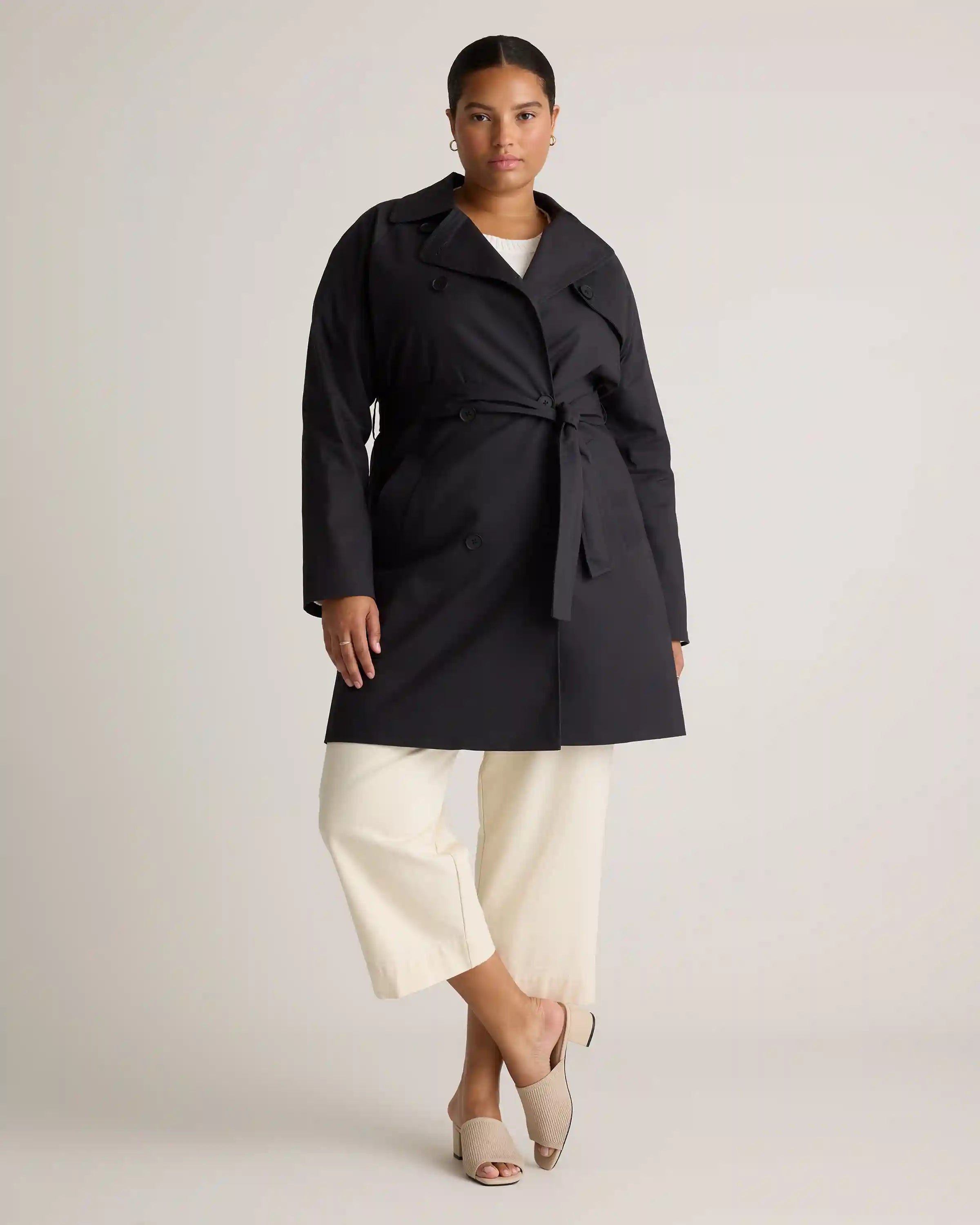 Comfort Stretch Trench Coat