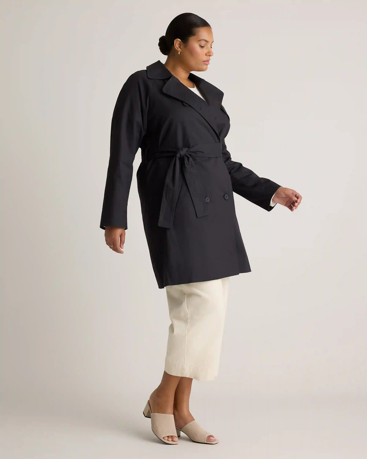 Comfort Stretch Trench Coat