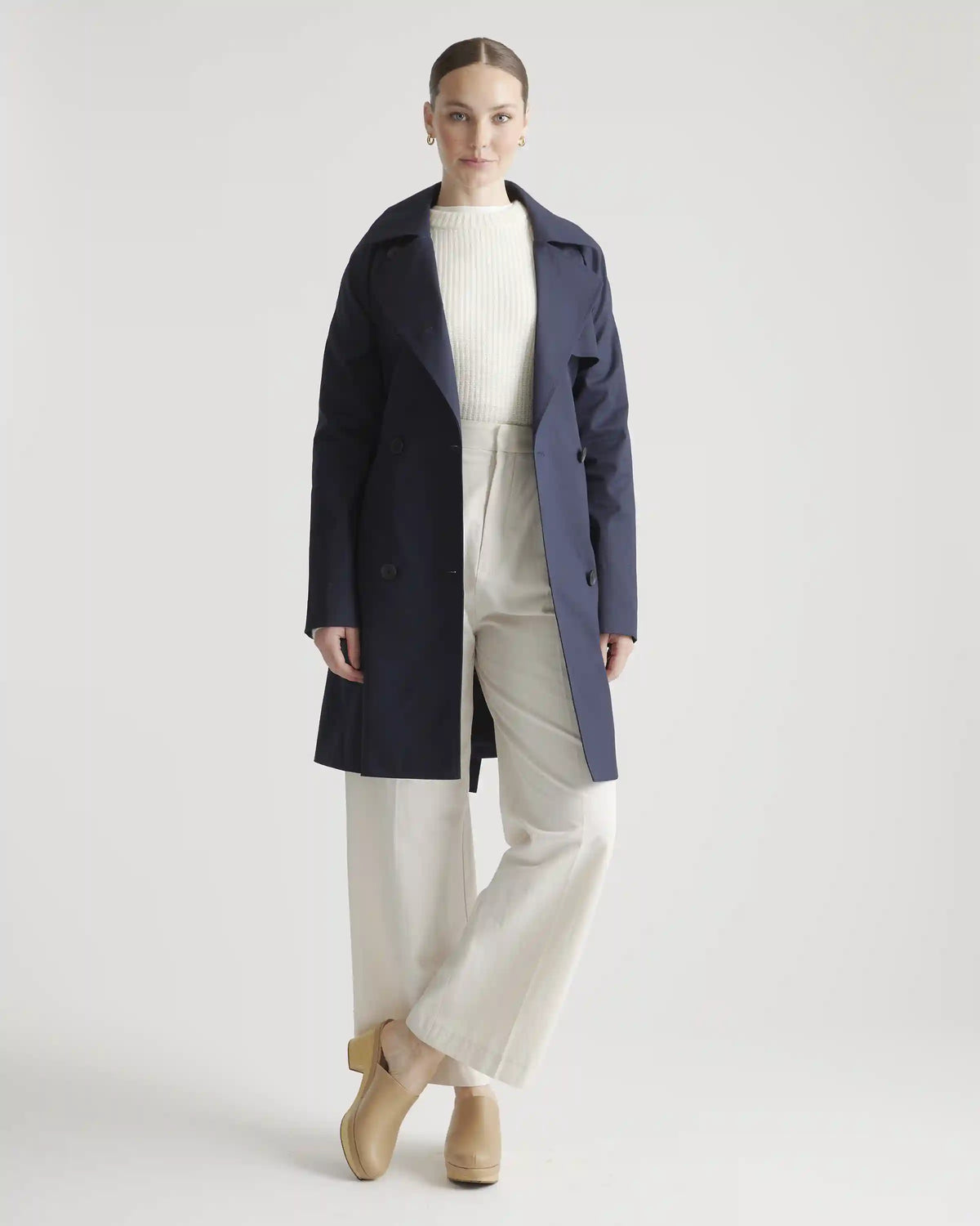 Comfort Stretch Trench Coat