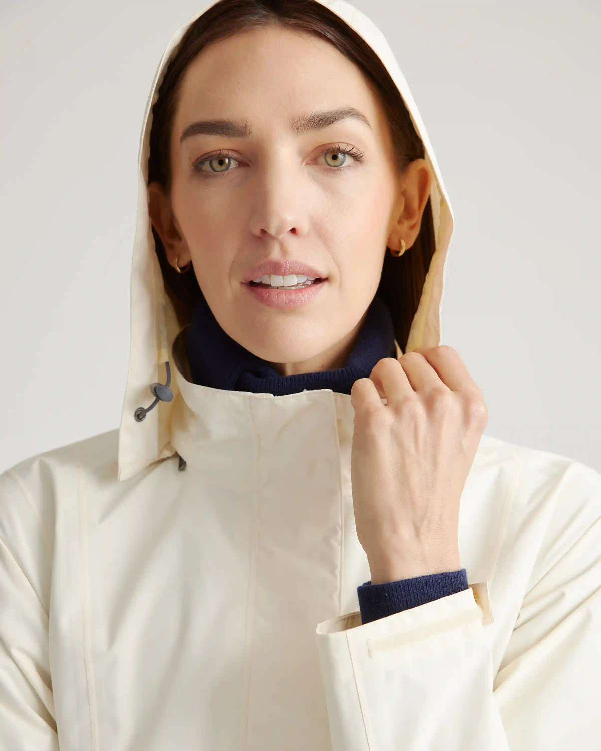 Weather Proof Long Rain Shell Jacket