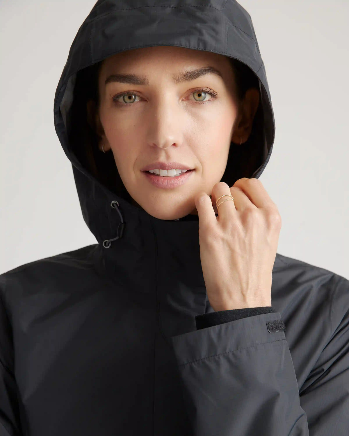 Weather Proof Short Rain Shell Jacket
