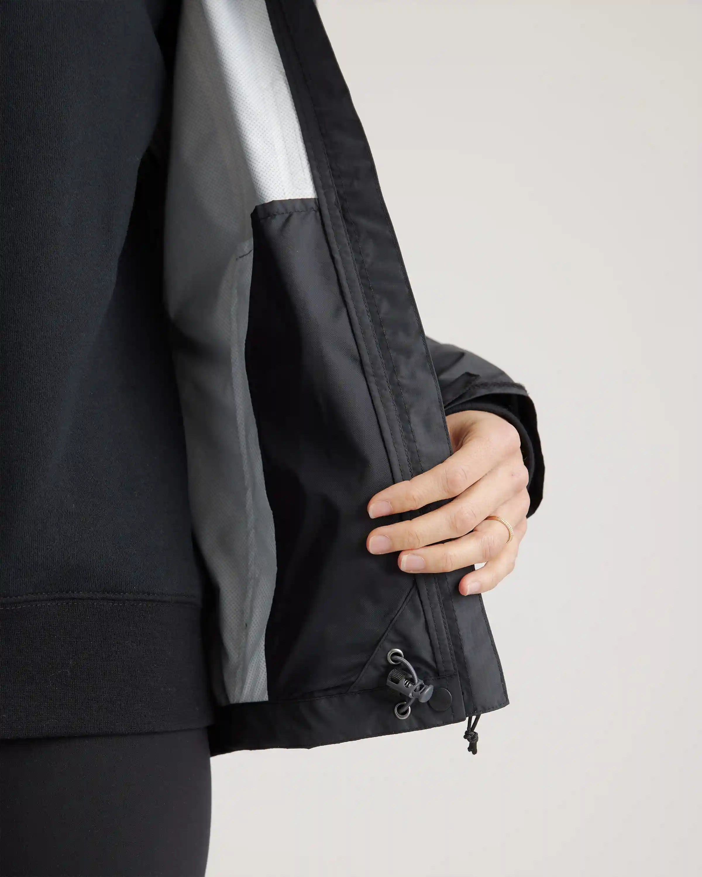 Weather Proof Short Rain Shell Jacket