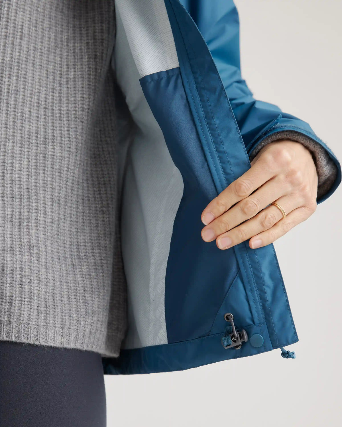 Weather Proof Short Rain Shell Jacket