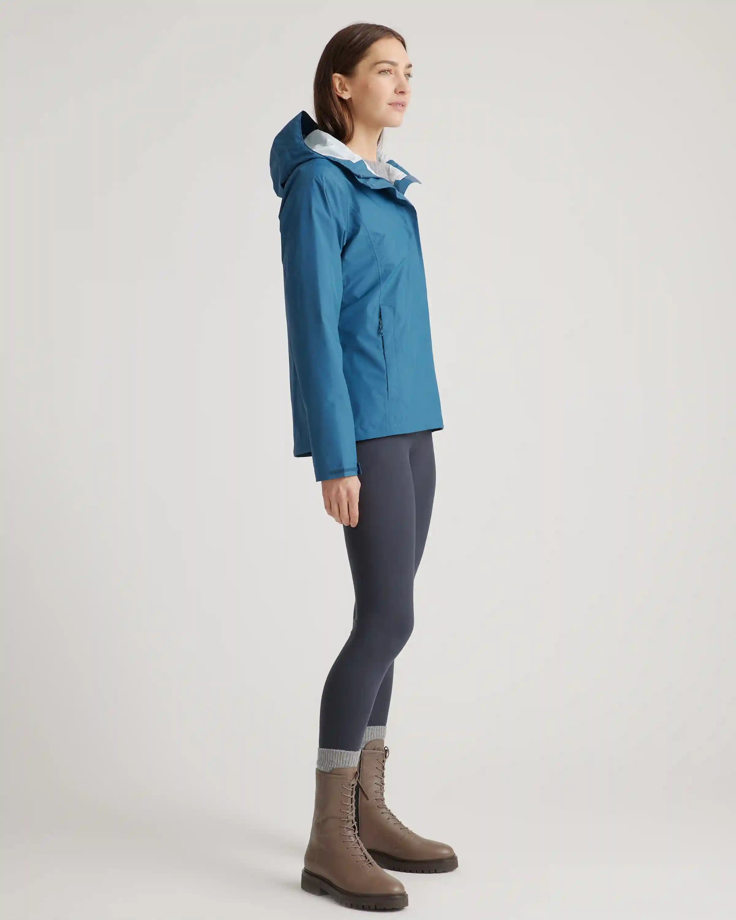 Weather Proof Short Rain Shell Jacket