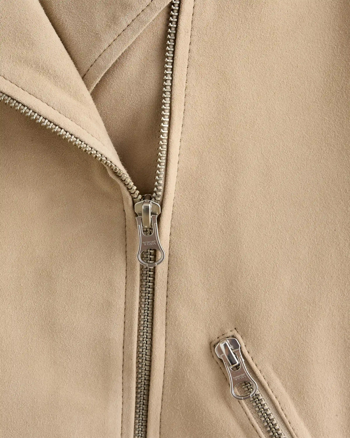 100% Suede Biker Jacket