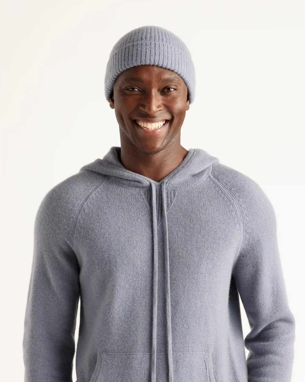 Mongolian Cashmere Ribbed Beanie