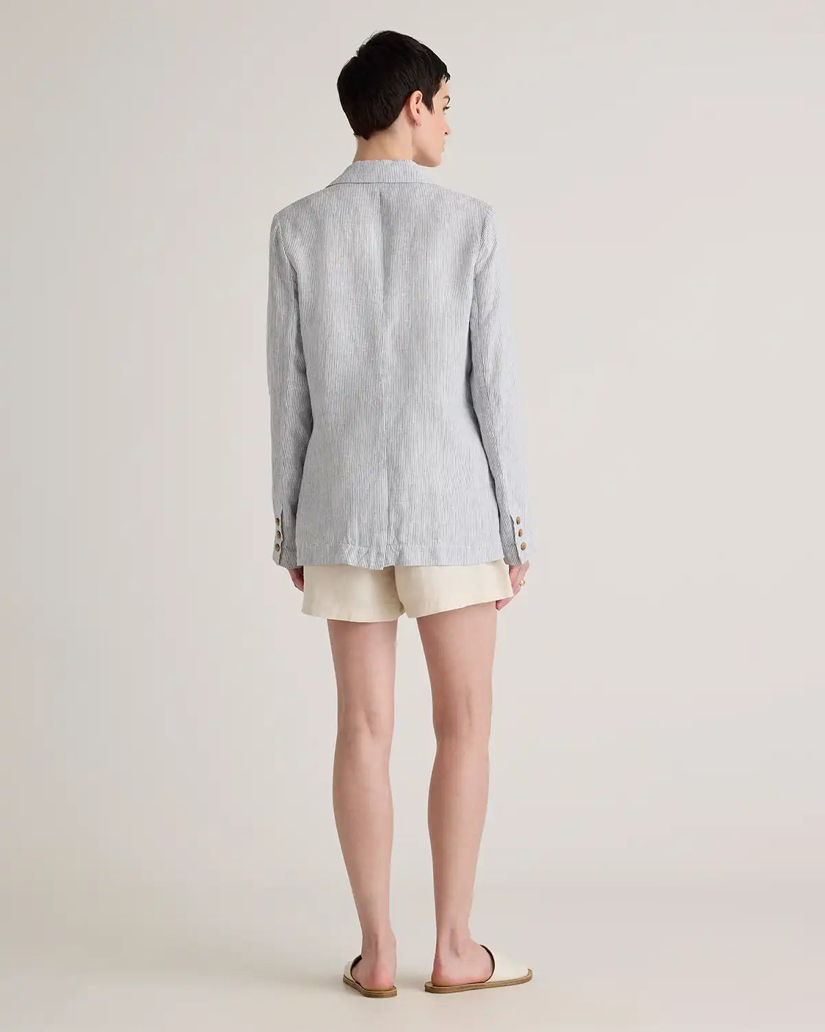 100% European Linen Blazer
