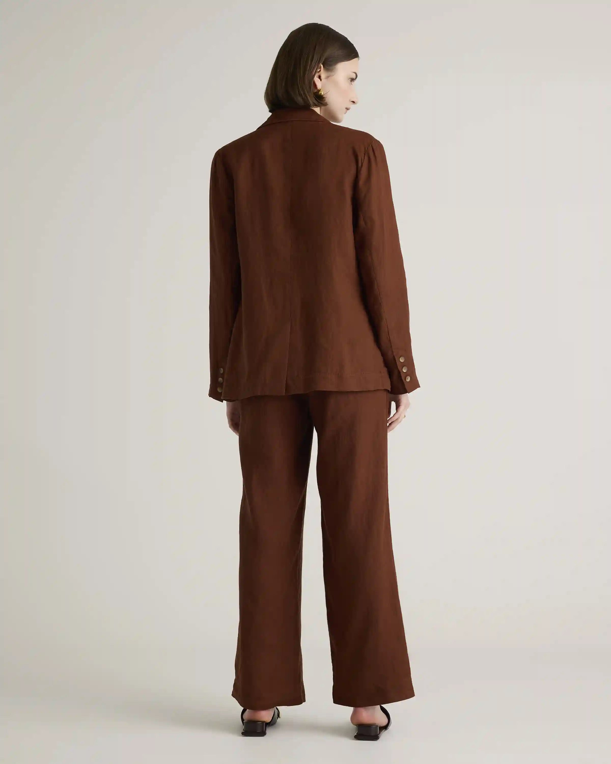 100% European Linen Blazer