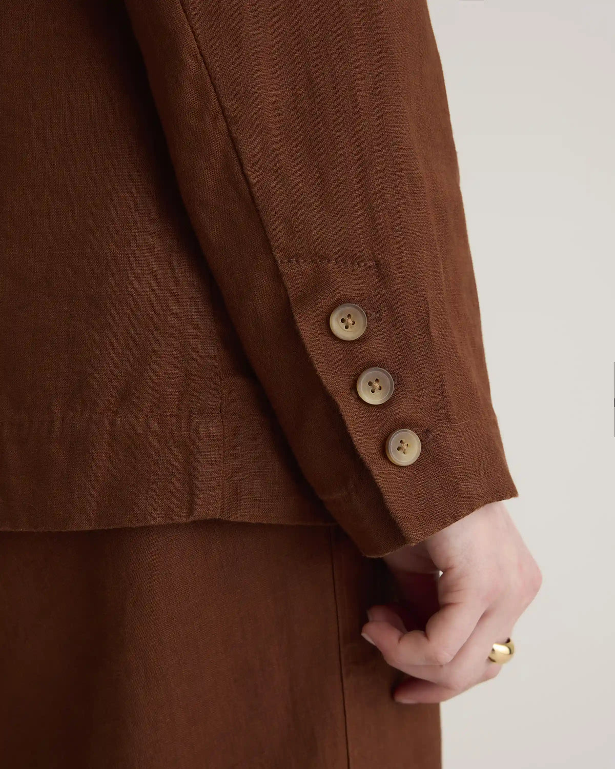 100% European Linen Blazer