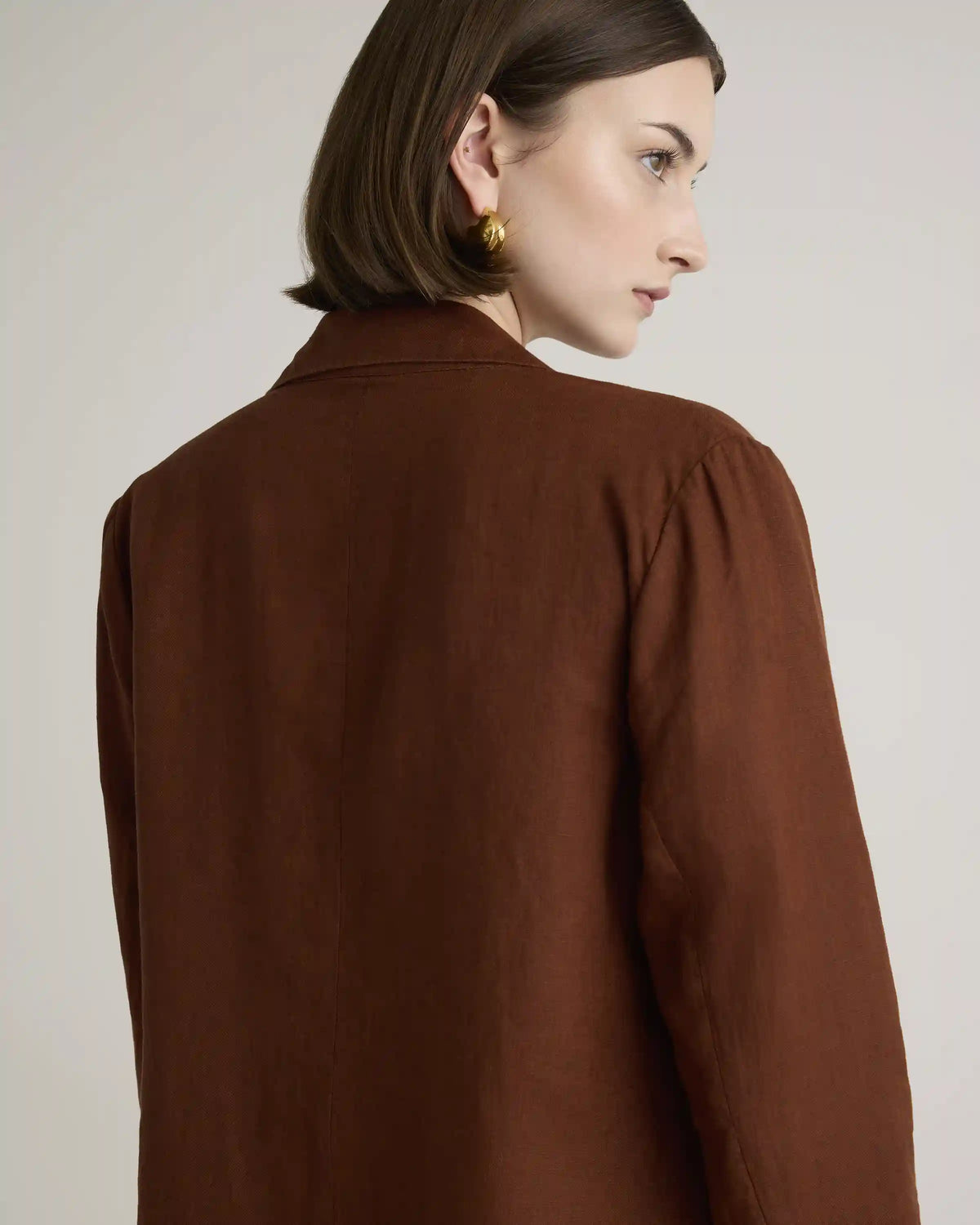 100% European Linen Blazer