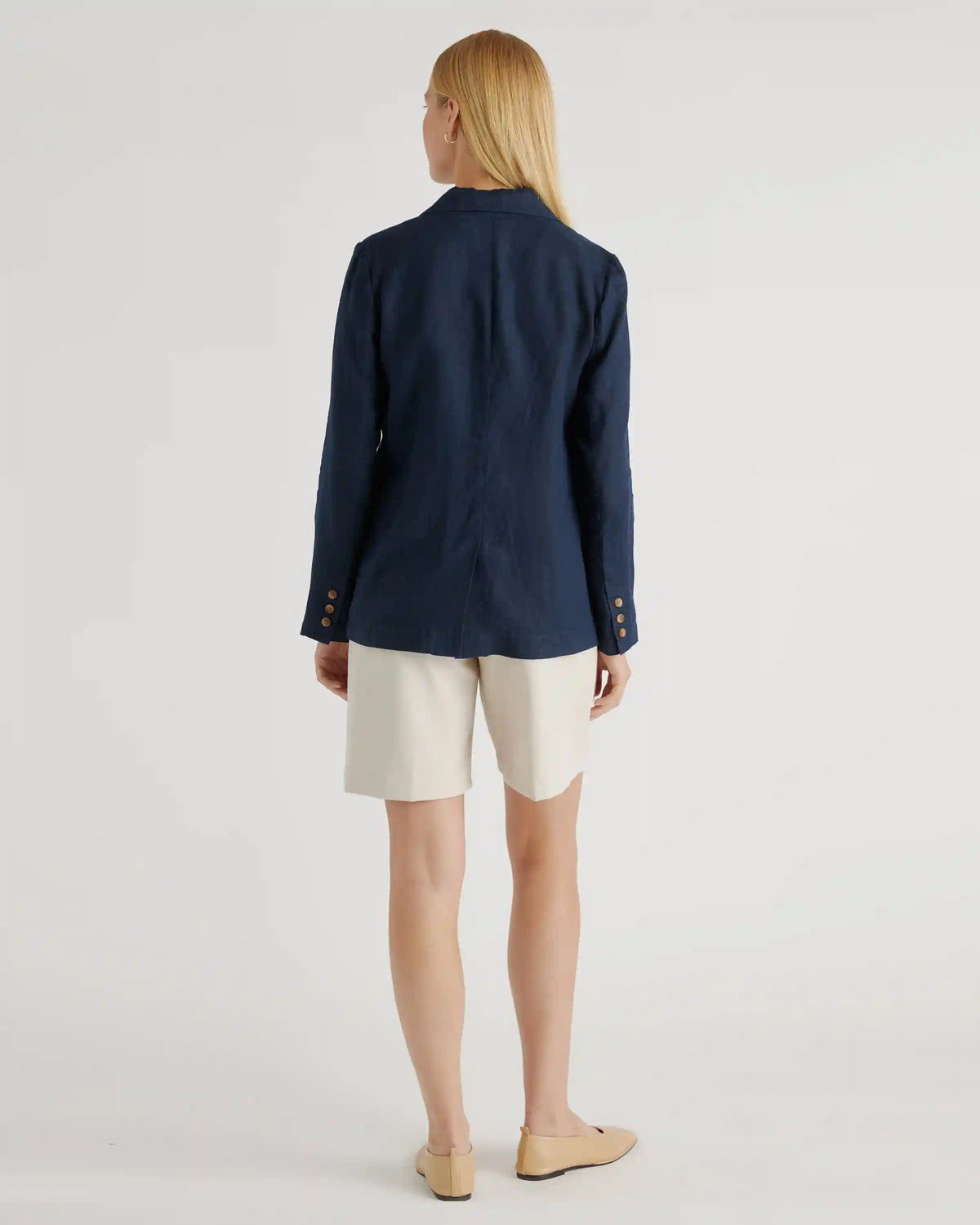 100% European Linen Blazer