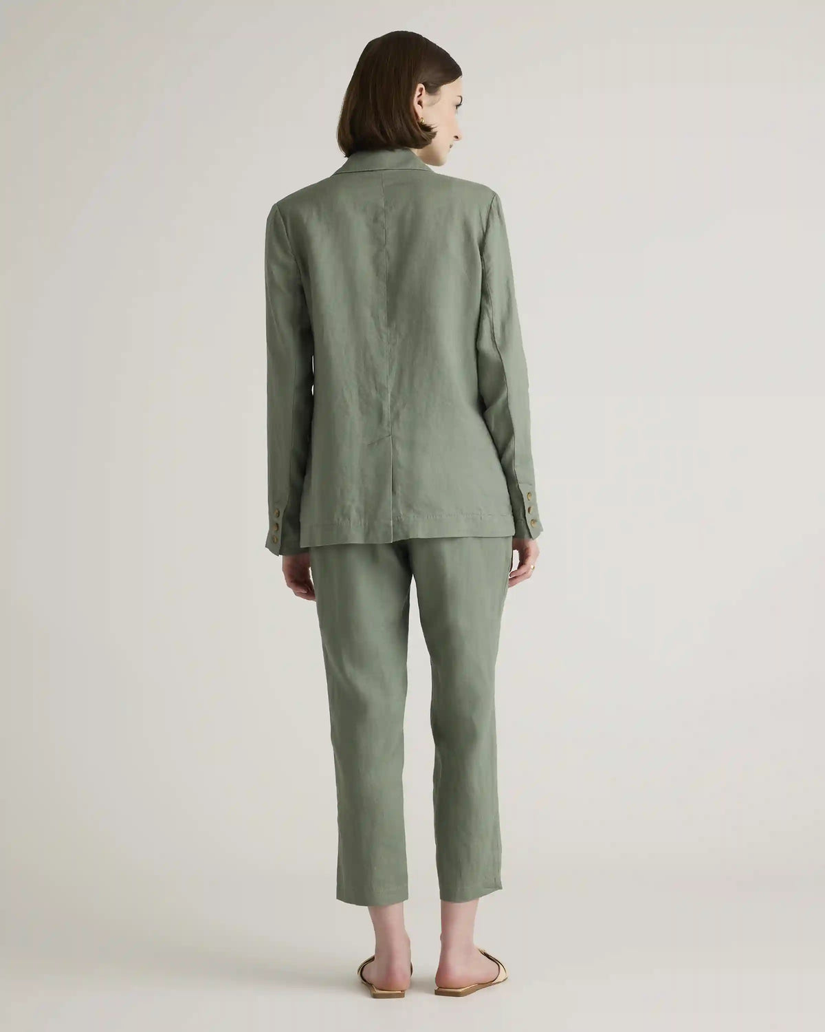 100% European Linen Blazer