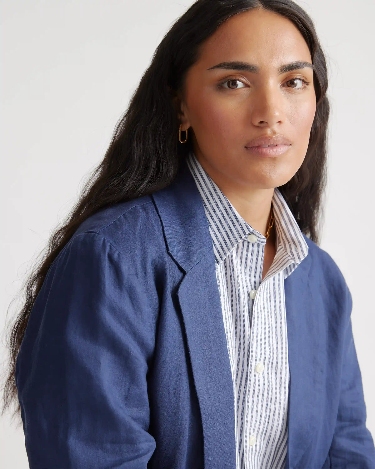 100% European Linen Blazer
