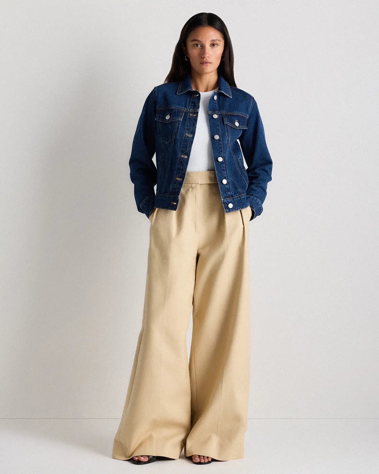 100% Organic Cotton Denim Jacket
