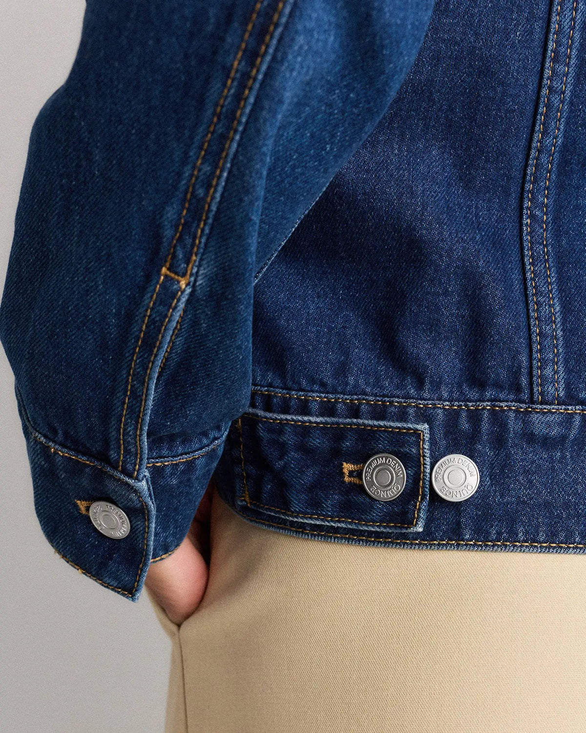 100% Organic Cotton Denim Jacket