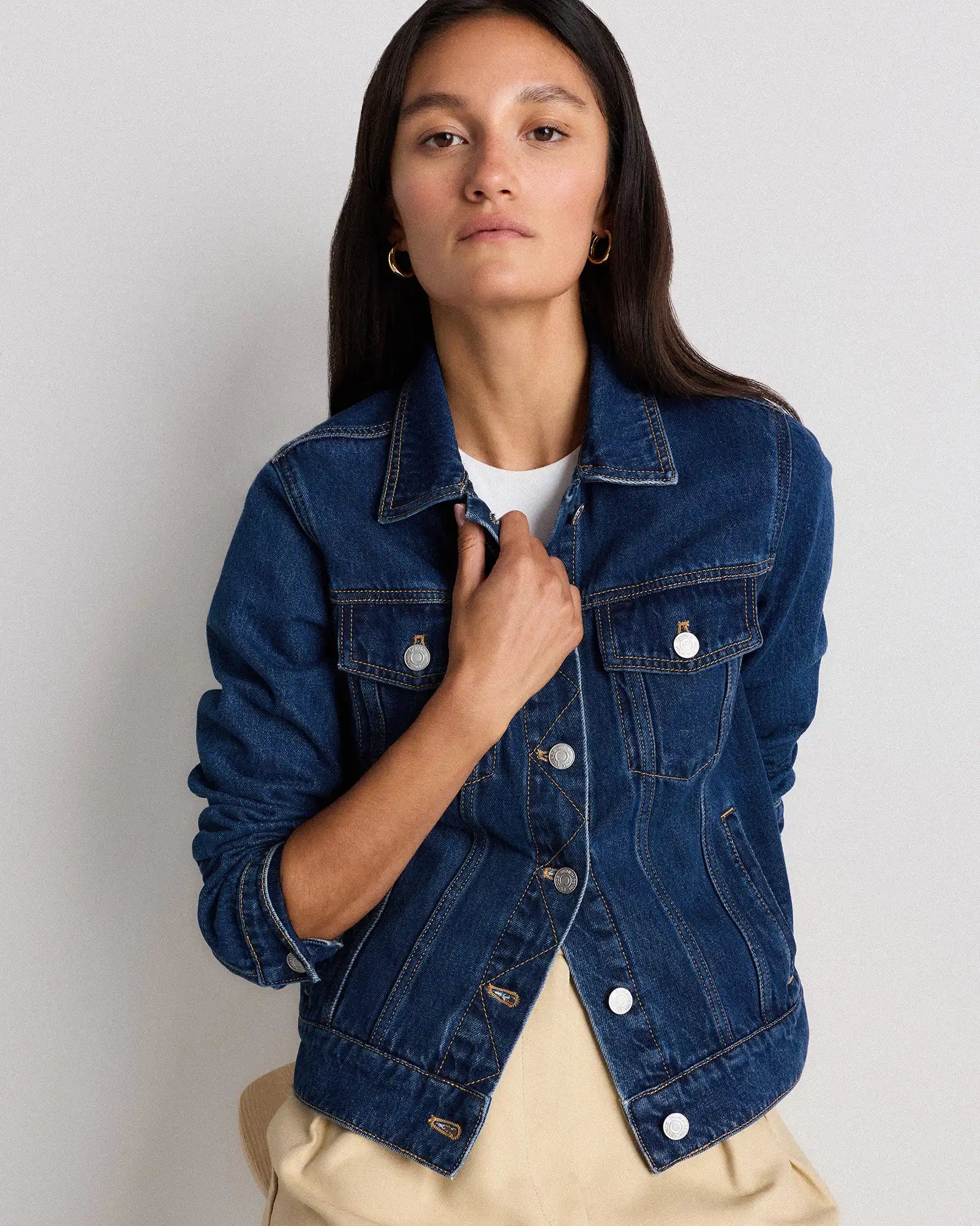 100% Organic Cotton Denim Jacket