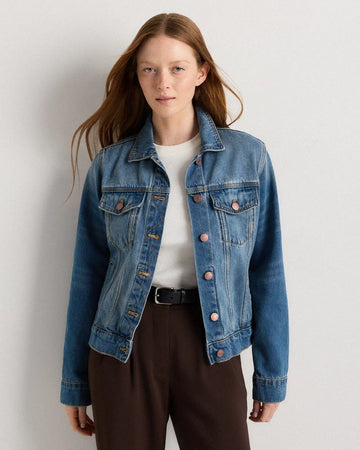 100% Organic Cotton Denim Jacket