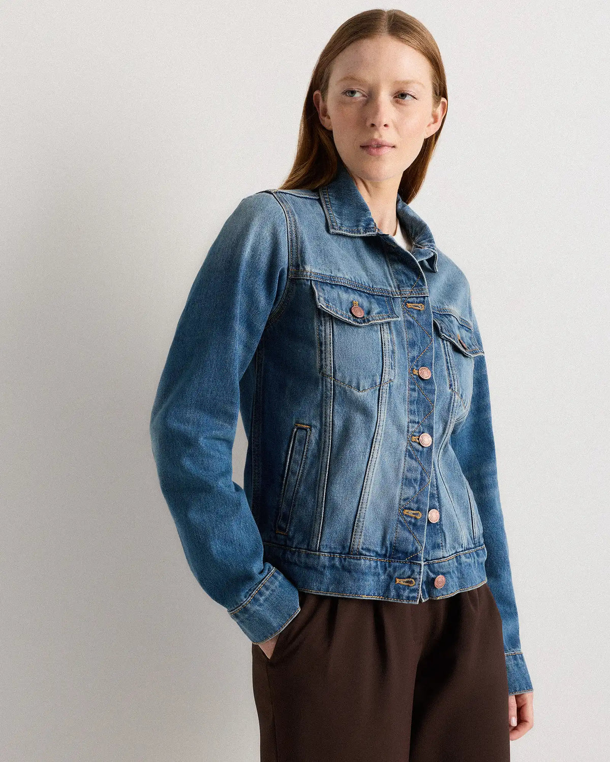 100% Organic Cotton Denim Jacket