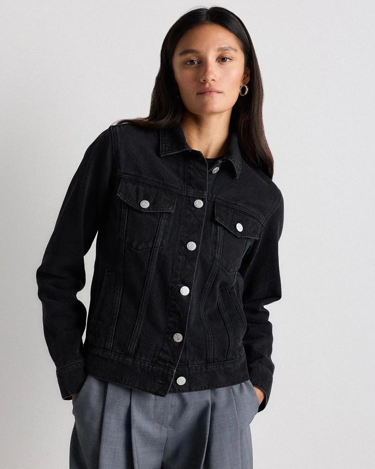 100% Organic Cotton Denim Jacket