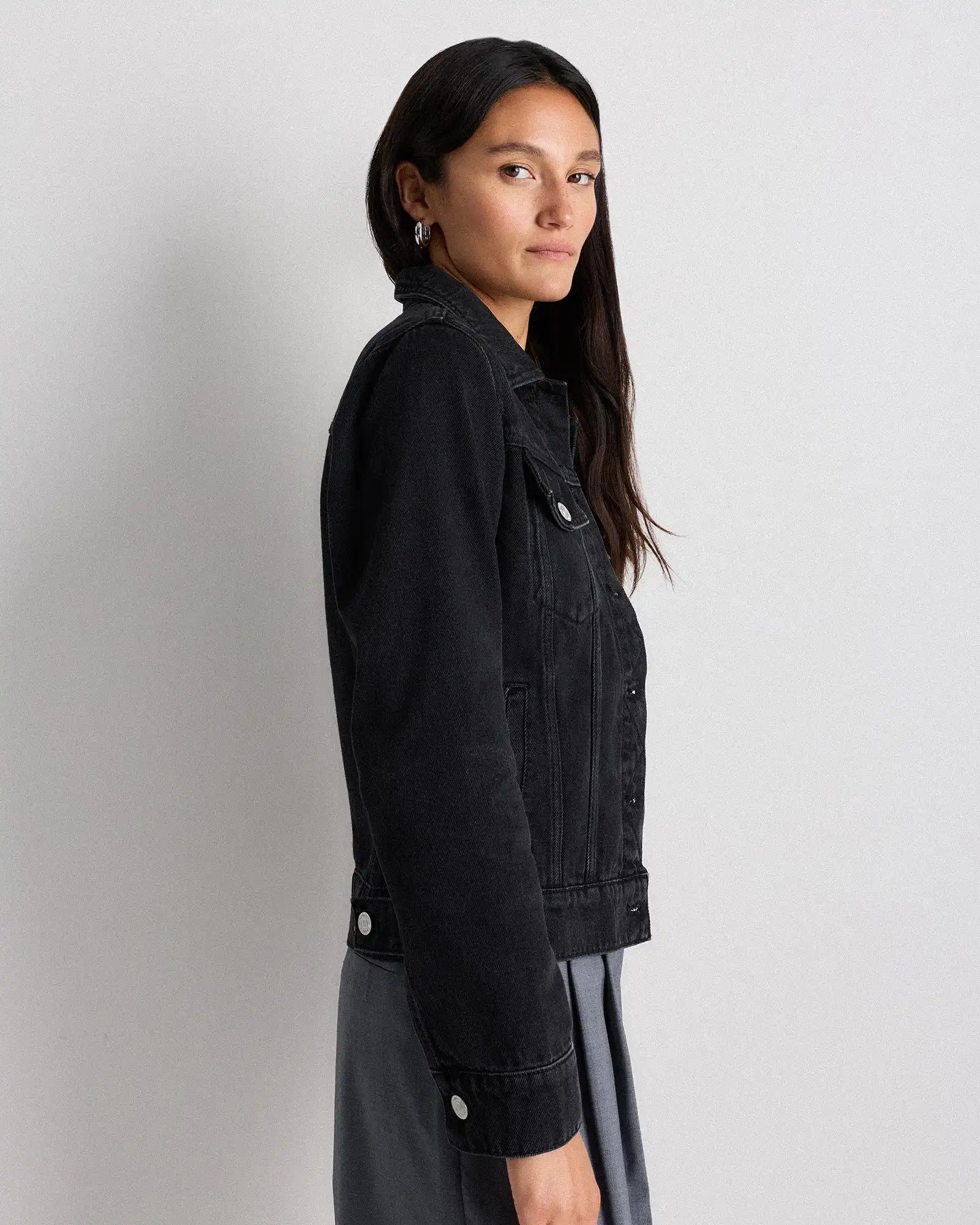 100% Organic Cotton Denim Jacket