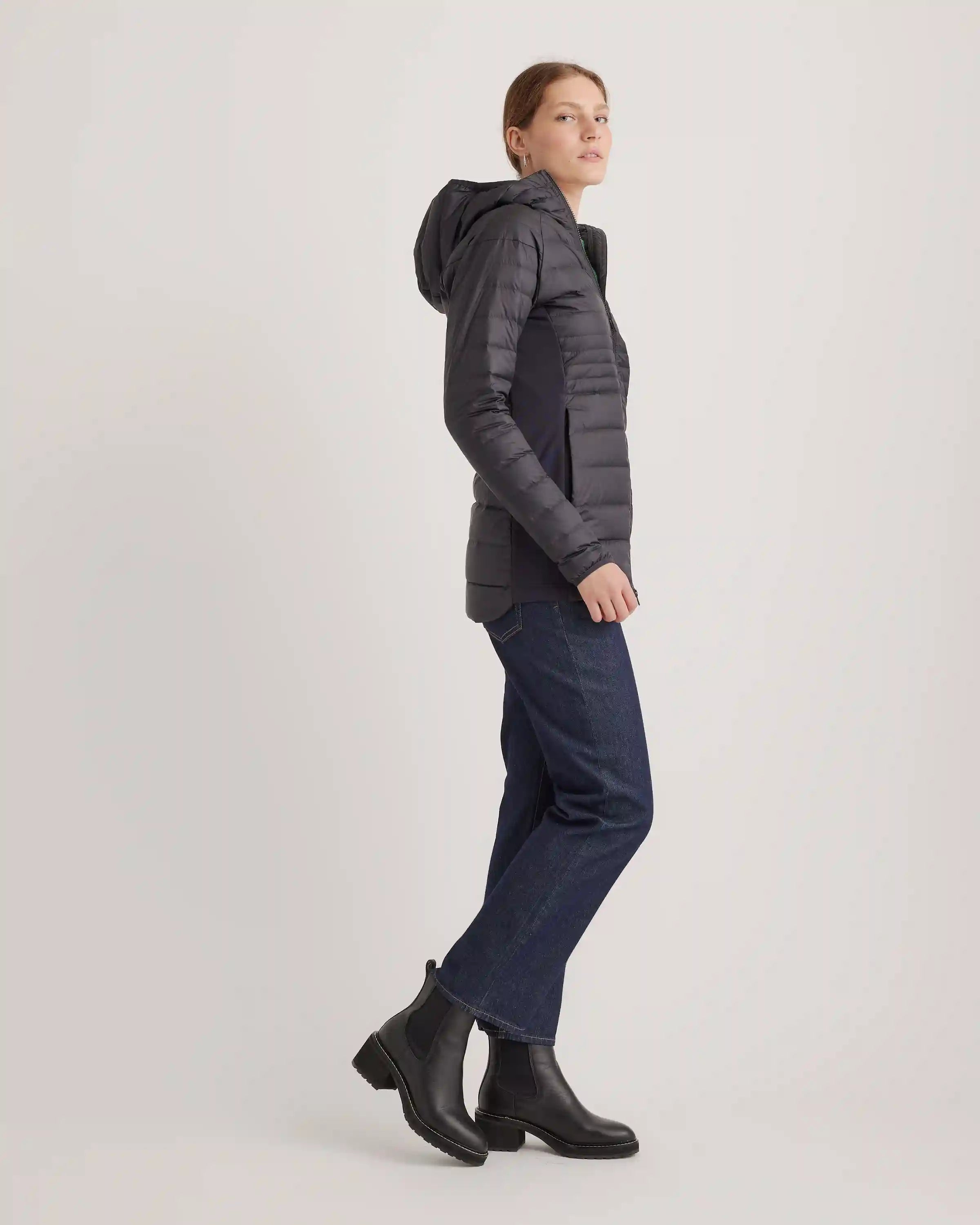 Lightweight Down Packable Long Puffer Jacket