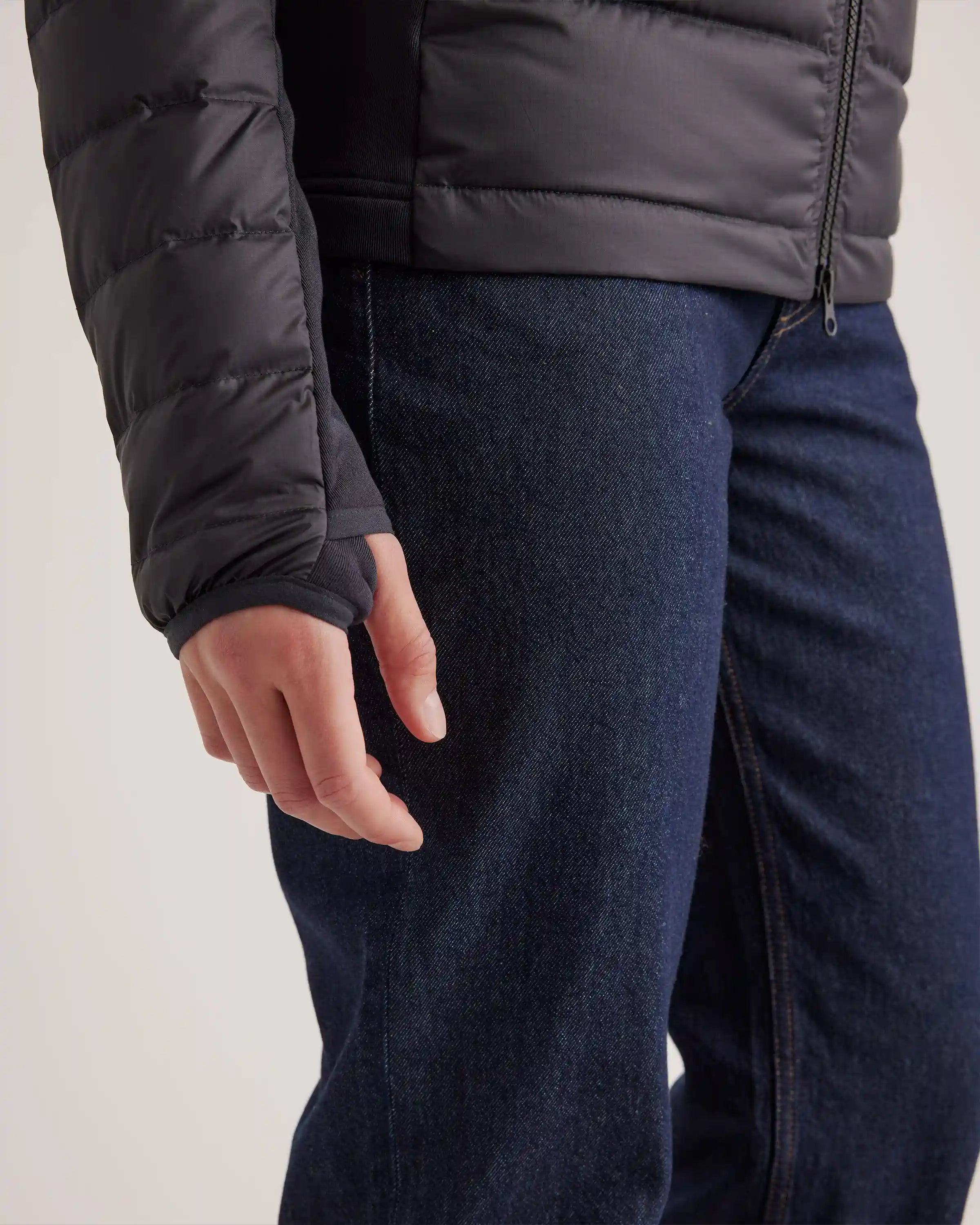 Lightweight Down Packable Long Puffer Jacket