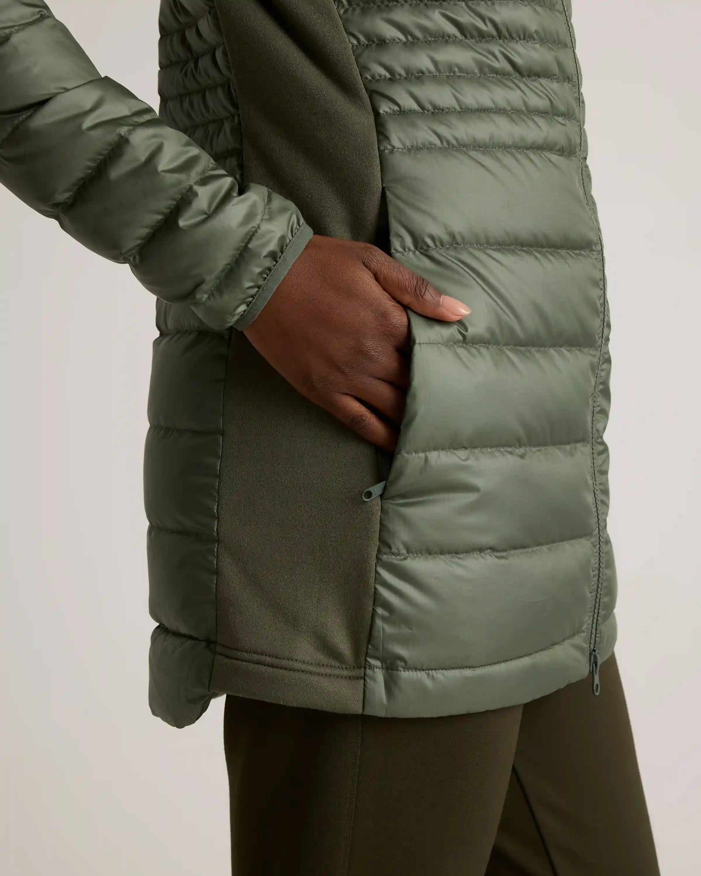 Lightweight Down Packable Long Puffer Jacket