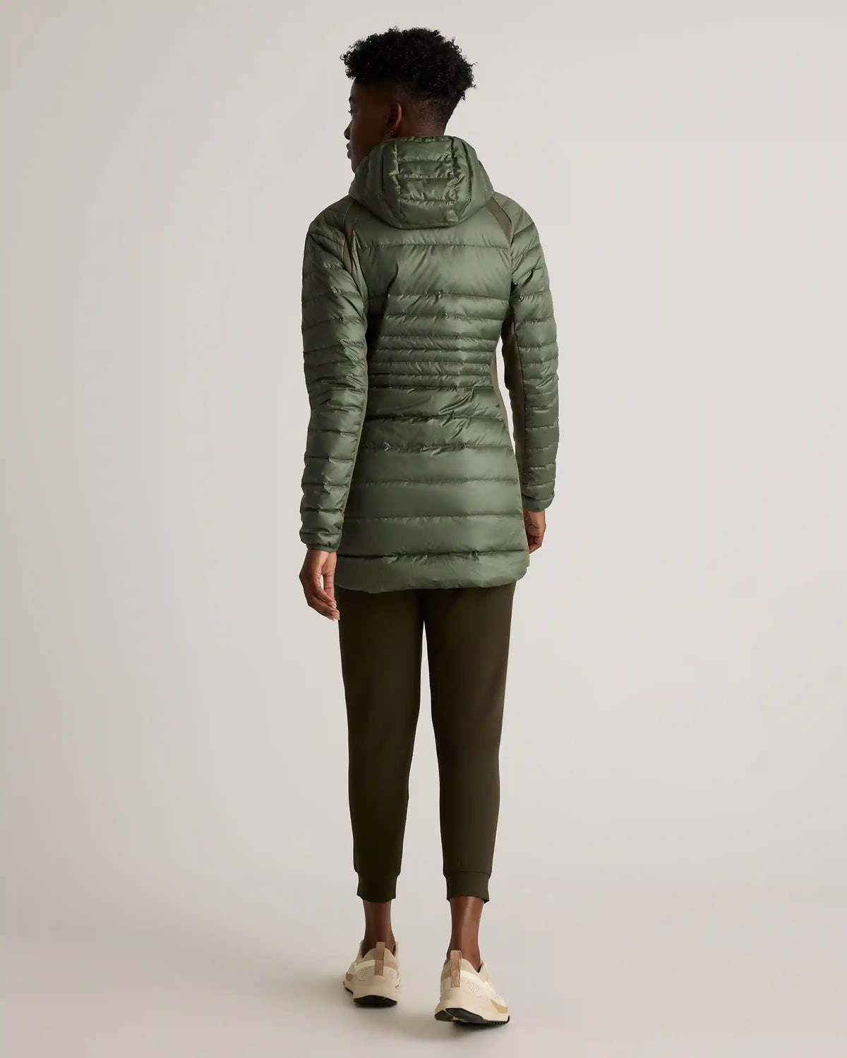 Lightweight Down Packable Long Puffer Jacket