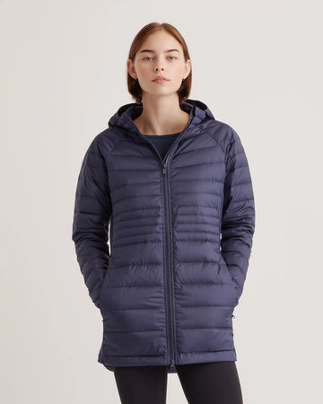 Lightweight Down Packable Long Puffer Jacket