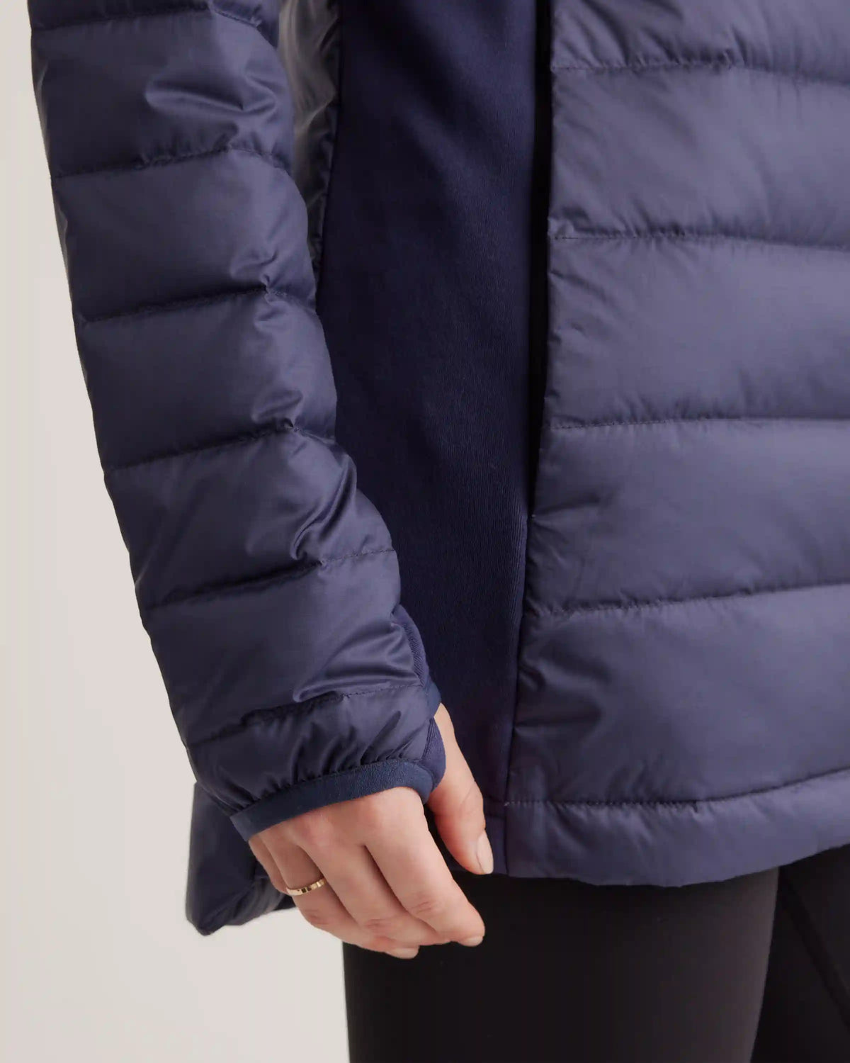 Lightweight Down Packable Long Puffer Jacket