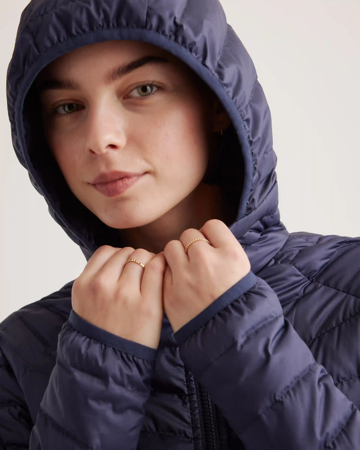 Lightweight Down Packable Long Puffer Jacket