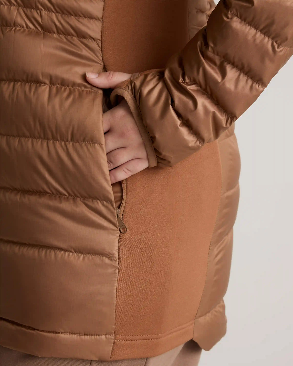 Lightweight Down Packable Long Puffer Jacket