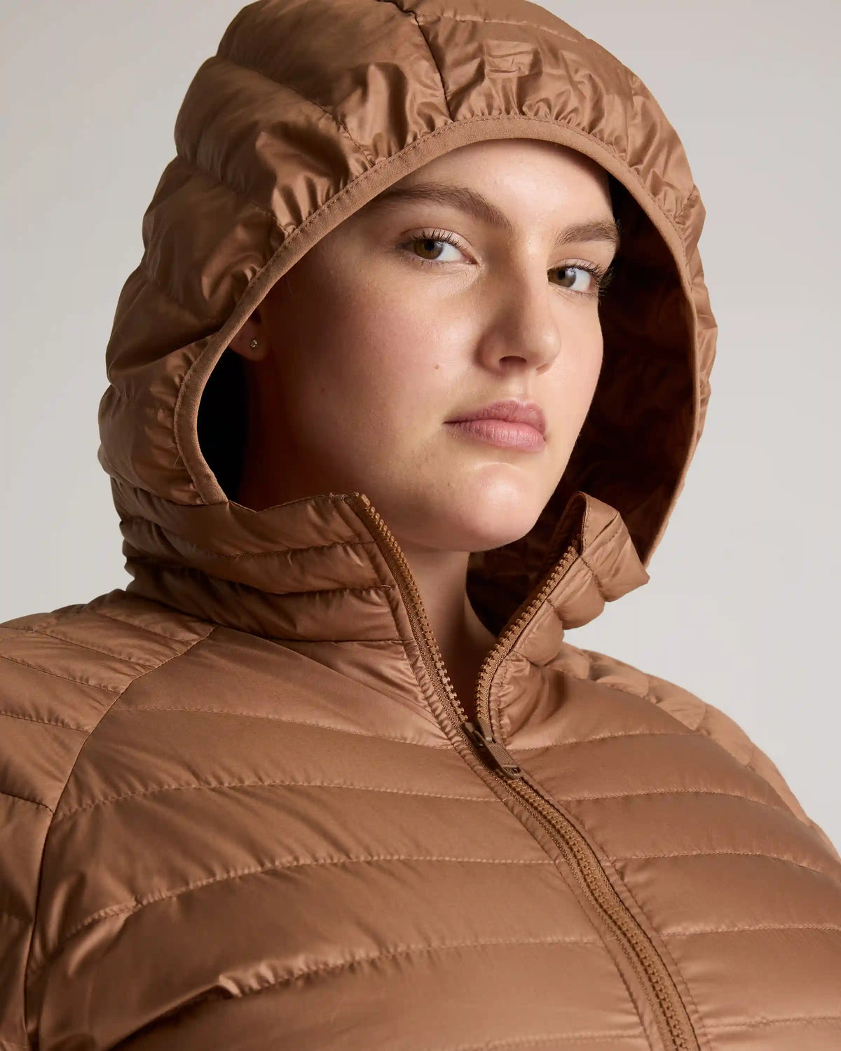 Lightweight Down Packable Long Puffer Jacket