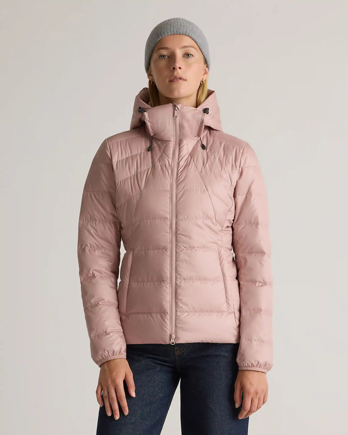 Lightweight Down Packable Puffer Hooded Jacket