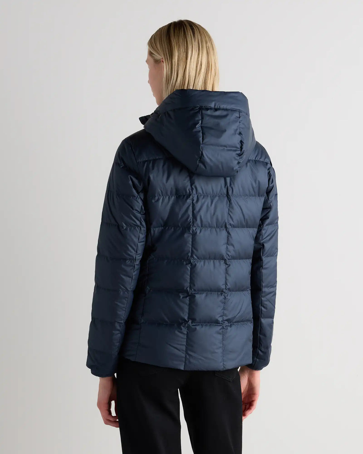Lightweight Down Packable Puffer Hooded Jacket