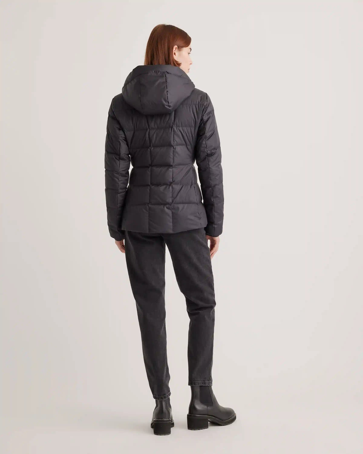 Lightweight Down Packable Puffer Hooded Jacket