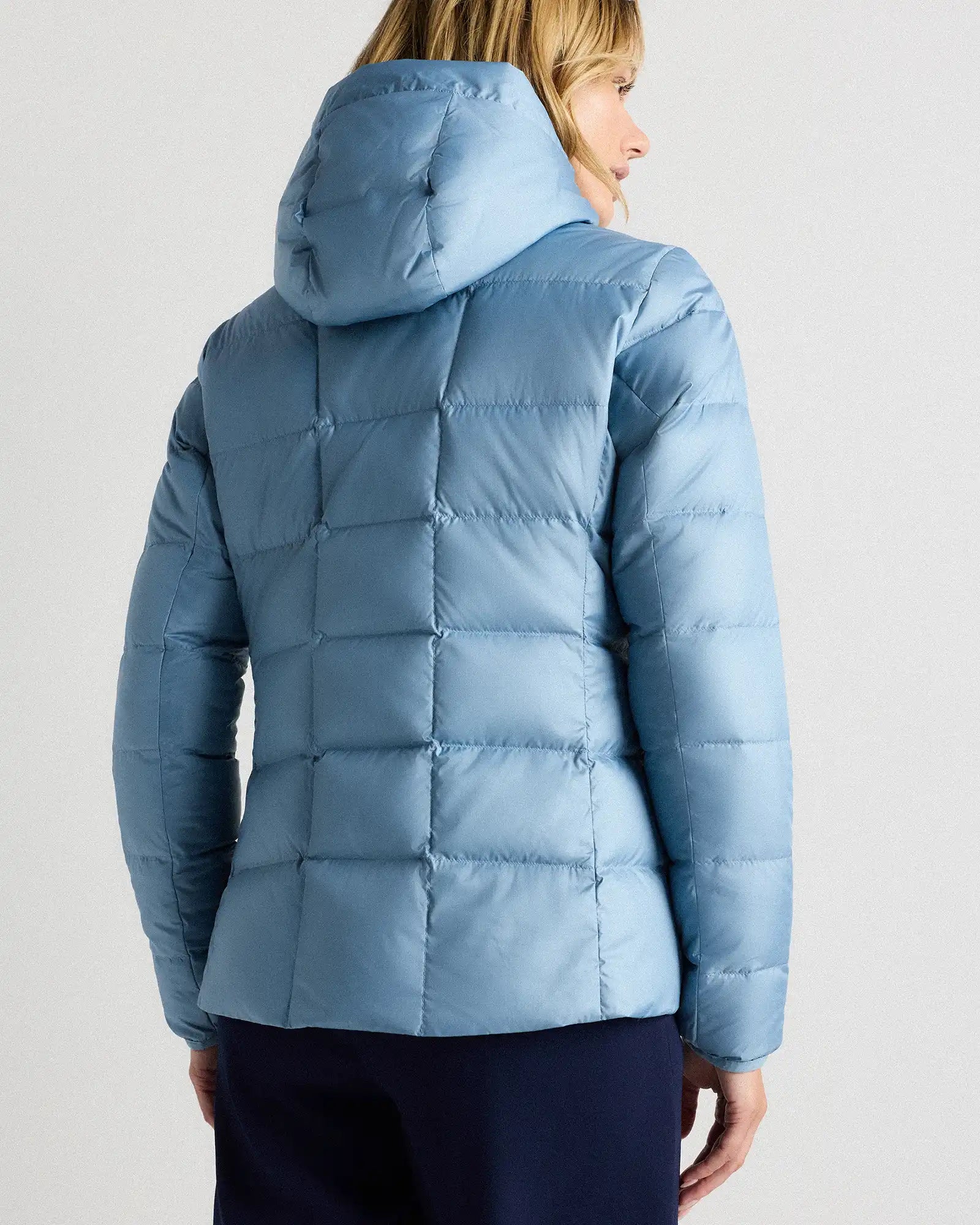 Lightweight Down Packable Puffer Hooded Jacket
