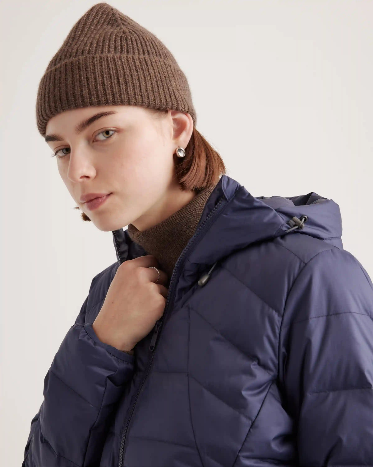 Lightweight Down Packable Puffer Hooded Jacket