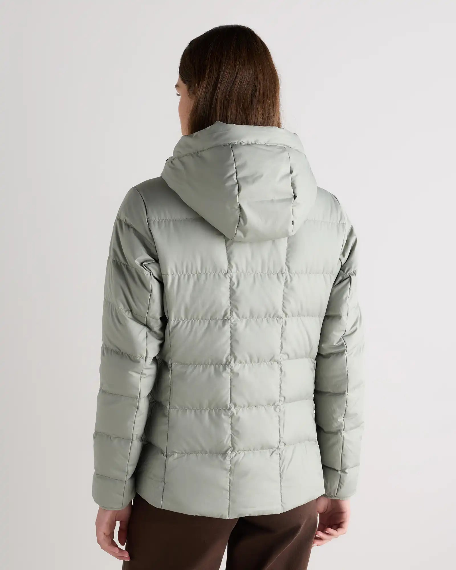 Lightweight Down Packable Puffer Hooded Jacket